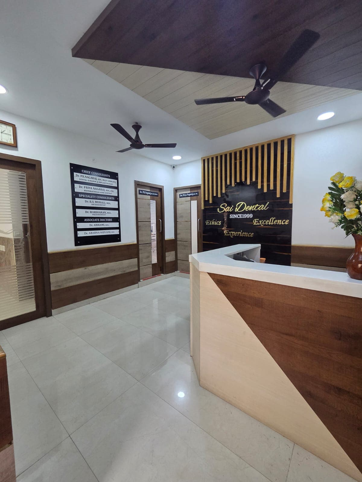 Sai Dental since 1999 reception
